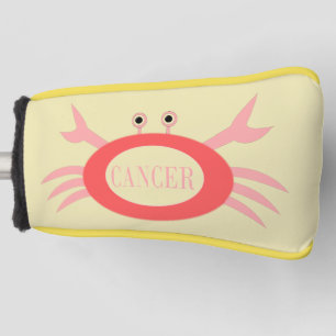 Abdeckung des Krebssterns mit Krebstiftkrebs Golf Headcover