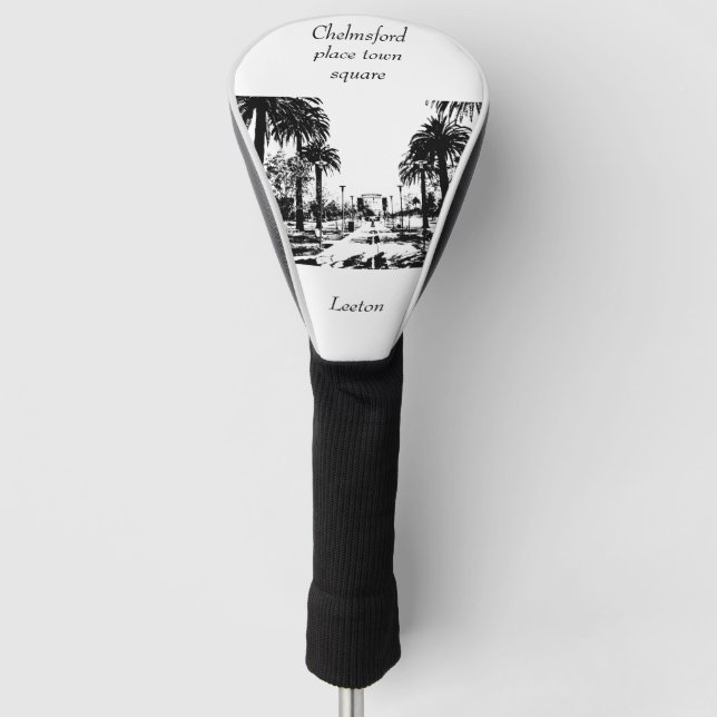 Abdeckung des Triebfahrzeugführers Golf Headcover (Vorderseite)