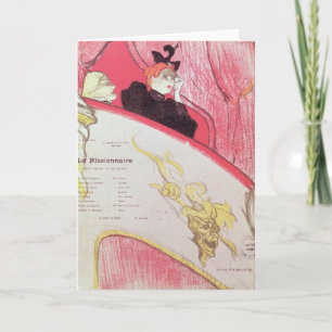 Abdeckung eines Programms "Le Missionaire" Programm