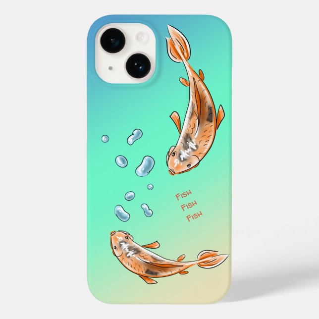 Abdeckung für IPhone - Fisch Case-Mate iPhone Hülle (Rückseite)