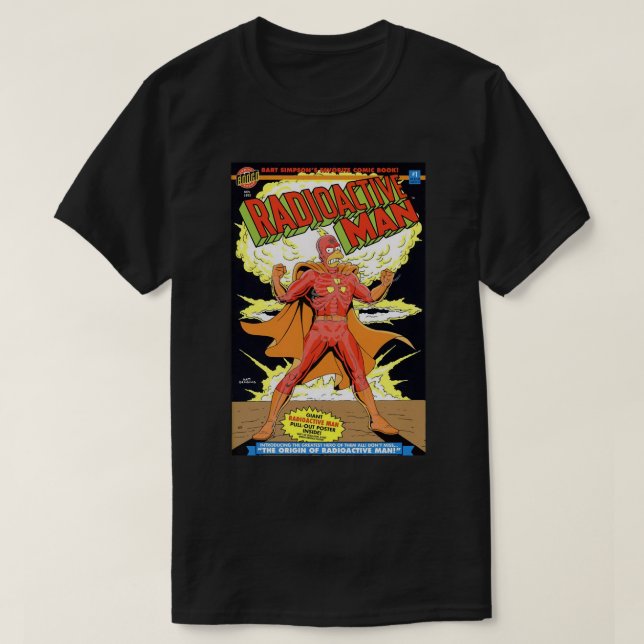 Abdeckung für radioaktives Comic - Röntgen Classic T-Shirt (Design vorne)