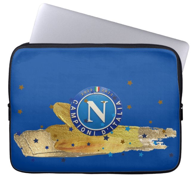 Abdeckung pro Tablette Gedenkfeier scudetto Napoli Laptopschutzhülle (Vorderseite)