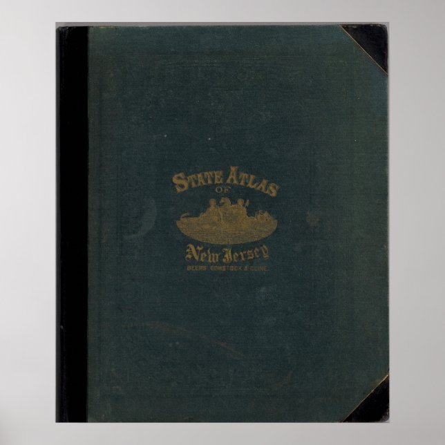 Abdeckung von Atlas New Jersey Poster (Vorne)