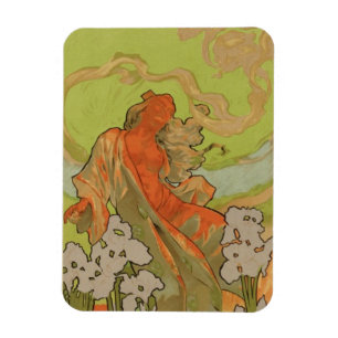 Abdeckung von Score und Libretto der Oper "Iris",  Magnet