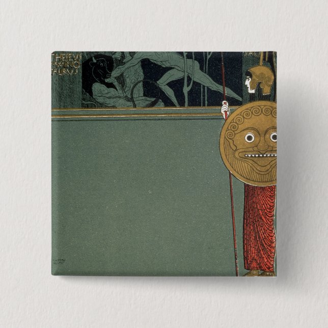 Abdeckung von Ver Sacrum die Zeitschrift von Button (Vorderseite)