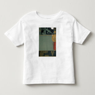 Abdeckung von Ver Sacrum die Zeitschrift von Kleinkind T-shirt