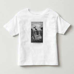 Abdeckungs-Illustration '20.000 Ligen unter dem Kleinkind T-shirt