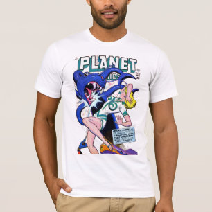 Abdeckungs-Kunst-Planeten-Comicen #52 T-Shirt