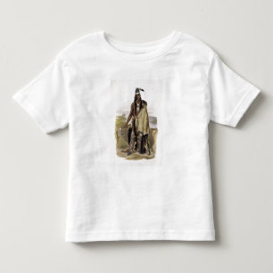 Abdih Hiddisch, ein Minitarre Leiter, überziehen Kleinkind T-shirt