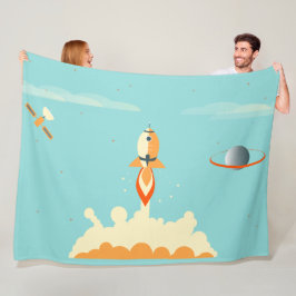 ABDL bedecken Schiffsdecke I Baby4life I Rocket Fleecedecke