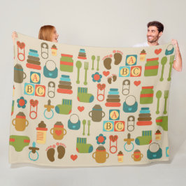 ABDL niedliches Muster | Baby4Life | BabyCute Fleecedecke