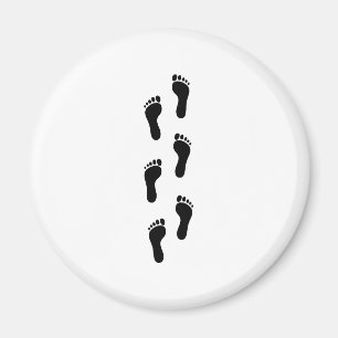 Abdruck - Füße Magnet