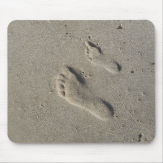Abdrücke im Sand Mousepad