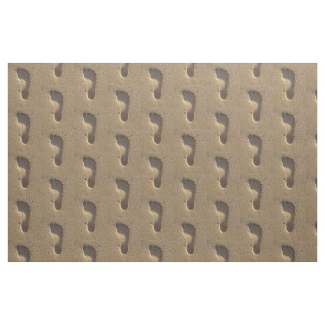 Abdrücke im Sand Stoff (Fat Quarter (45,7 x 55,9 cm))