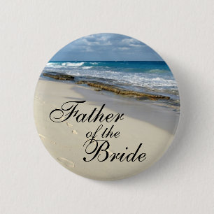 Abdrücke in den Sandknöpfen Button