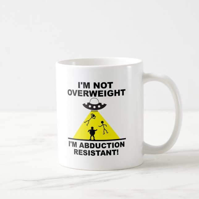 Abduktionsresistente Funny Mug Kaffeetasse (Rechts)