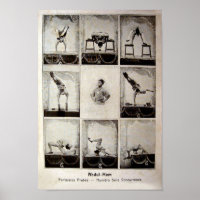 Abdul Ham Vintag Circus Poster