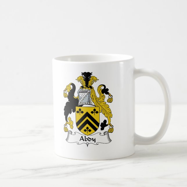 Abdy Familienwappen Kaffeetasse (Rechts)