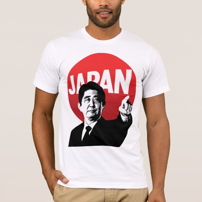 Abe Japan T-Shirt (Vorderseite)