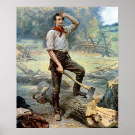 Abe Lincoln — Die Splitter der Eisenbahn Poster