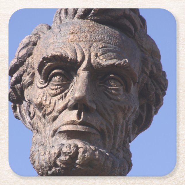 Abe Lincoln Drink Untersetzer (Vorderseite)