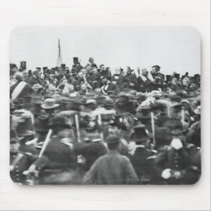 Abe Lincoln Gettysburg Rede: Ende des Zivilen Krie Mousepad