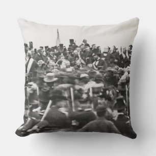 Abe Lincoln Gettysburger Ansprache: Ende des Bürge Kissen