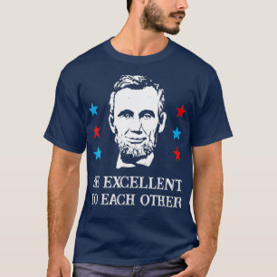 Abe Lincoln ist für einander hervorragend geeigne T-Shirt
