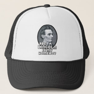 Abe Lincoln ist mein Heim Truckerkappe
