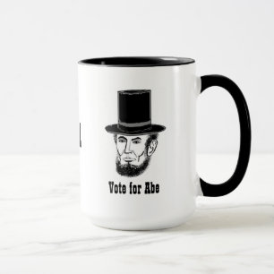 Abe Lincoln Kampagnen-Tasse Tasse