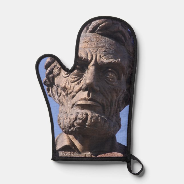 Abe Lincoln Ofenhandschuh (Vorderseite)