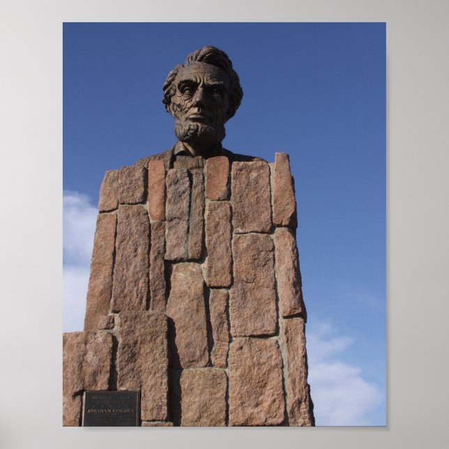 Abe Lincoln Poster (Vorne)