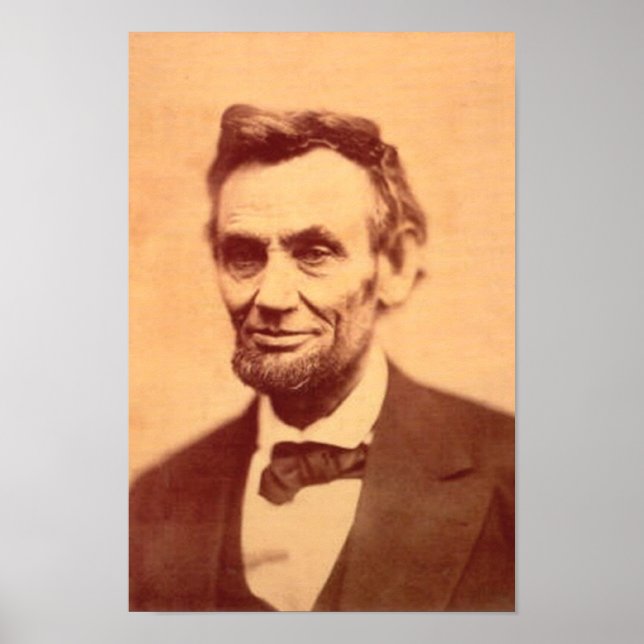 Abe Lincoln Poster (Vorne)
