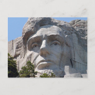 Abe Lincoln Postkarte