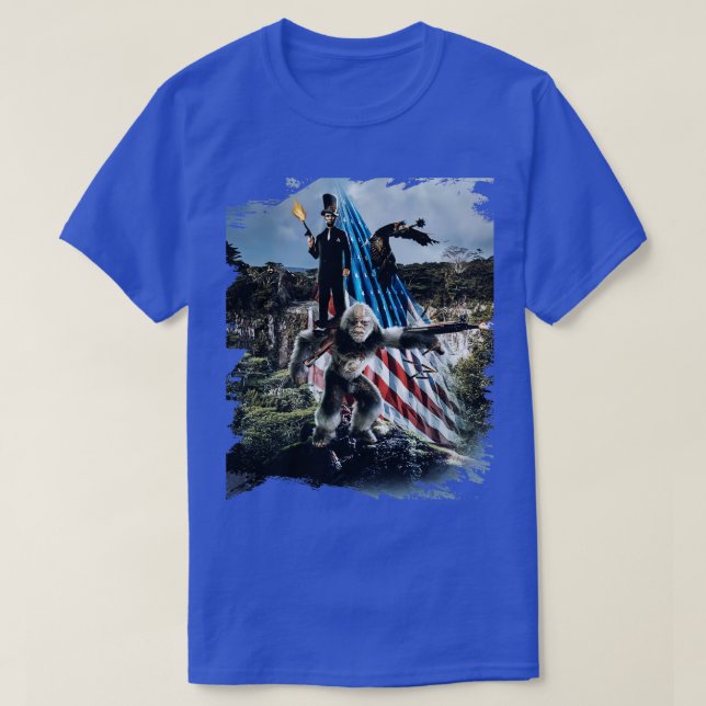 Abe Lincoln Riding T-Shirt (Design vorne)