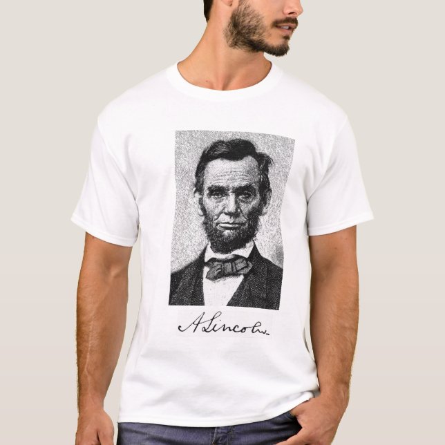 Abe Lincoln T - Shirt (Vorderseite)