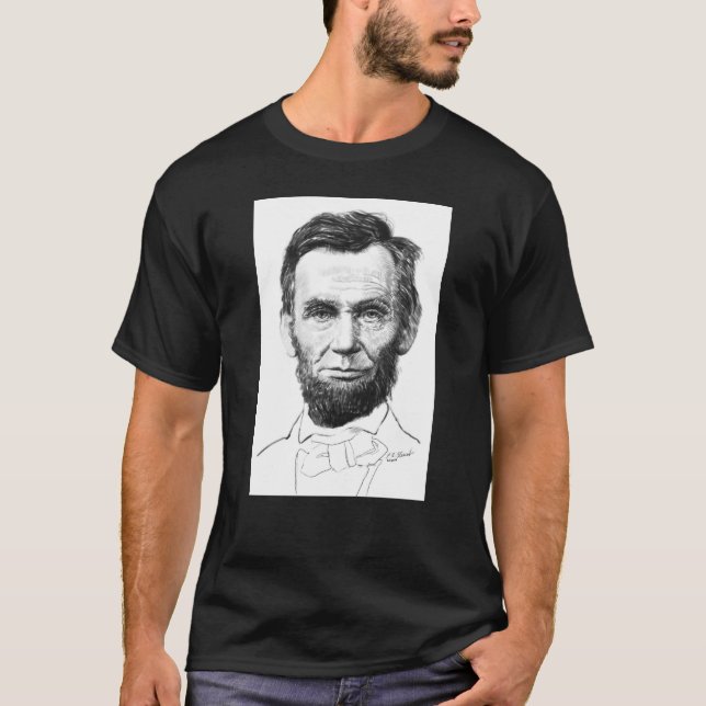 Abe Lincoln T-Shirt (Vorderseite)