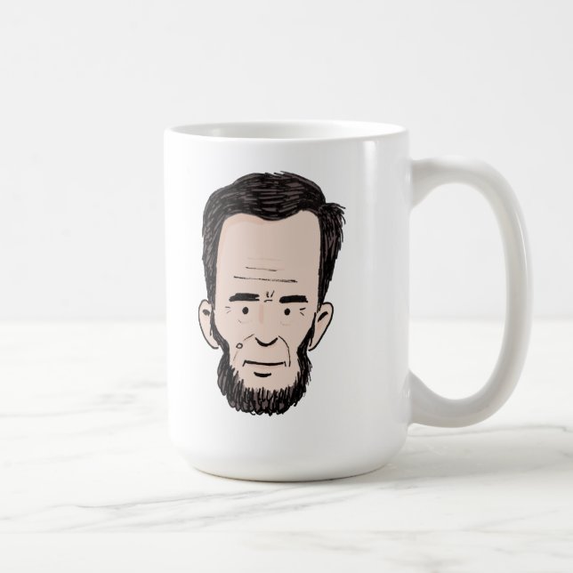 Abe Lincoln Tasse (Rechts)