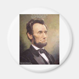 Abe Lincoln "Wiser" Zitat gibt T-Shirts Karten etc Magnet