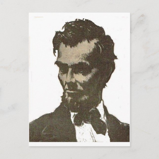 Abe Postkarte (Vorderseite)