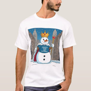 Abe Snowman - Frostiger König von Chicago T-Shirt