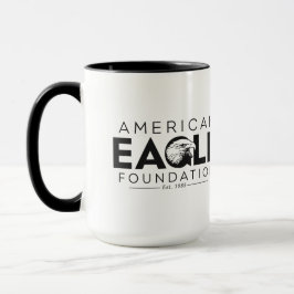 Abe the Bald Eagle Mug Tasse