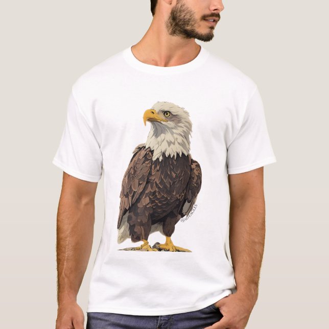 Abe the Bald Eagle T-shirt (Vorderseite)