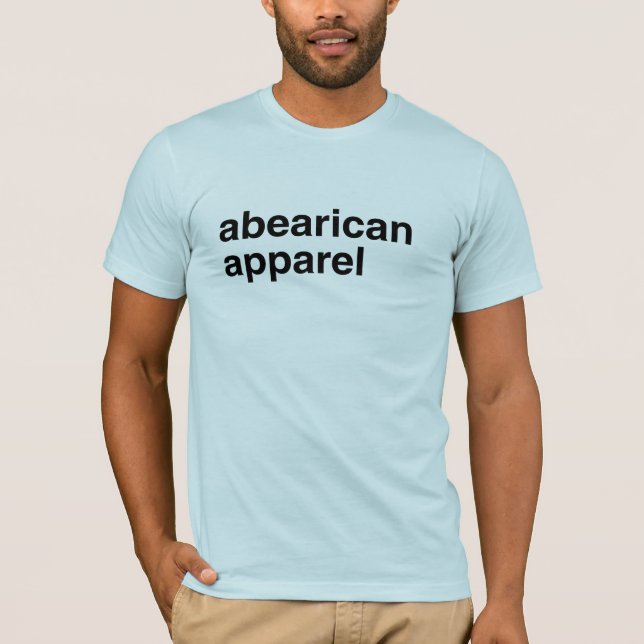 Abearican Apparel T-Shirt (Vorderseite)