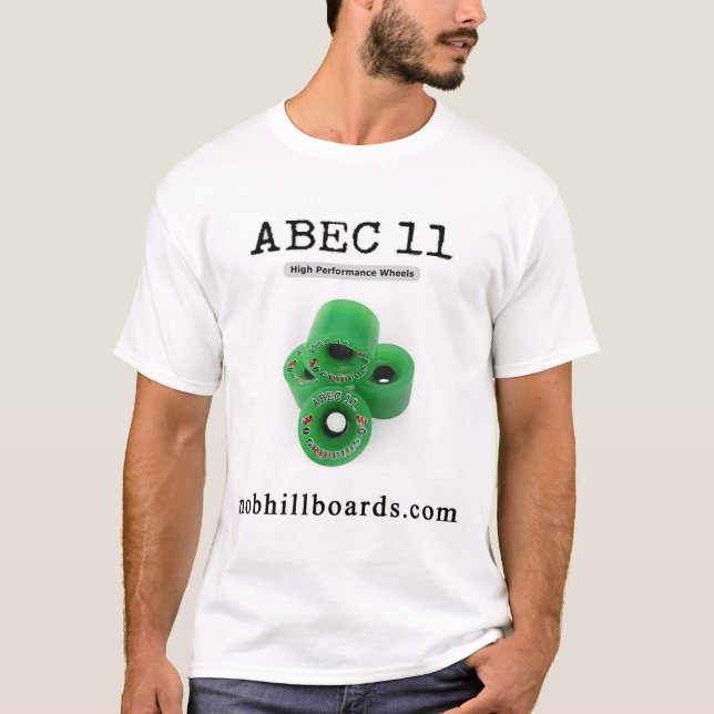 Abec 11" GRIPPINS" Longboard dreht Shirt (Vorderseite)