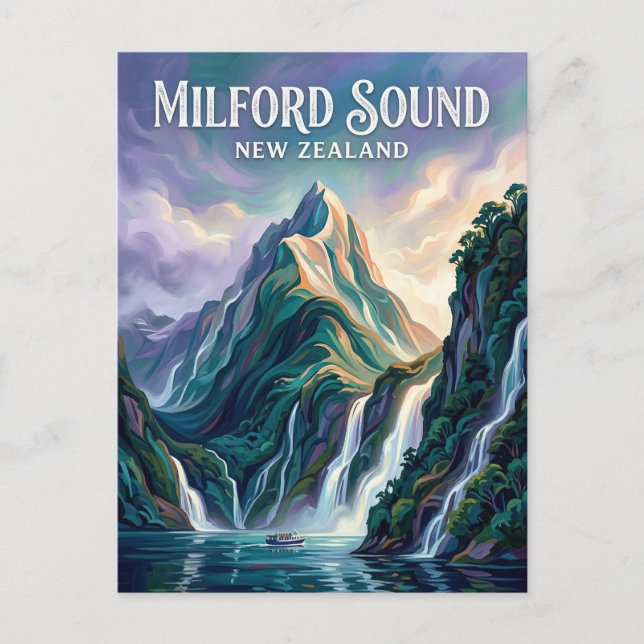 Abel-Tasman-Küste Neuseeland Postkarte (Vorderseite)