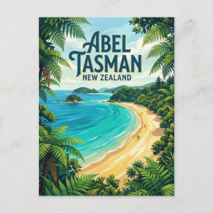 Abel-Tasman-Küste Neuseeland Postkarte
