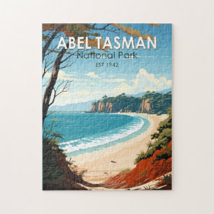 Abel Tasman Nationalpark Neuseeland Reiseroute Ret Puzzle
