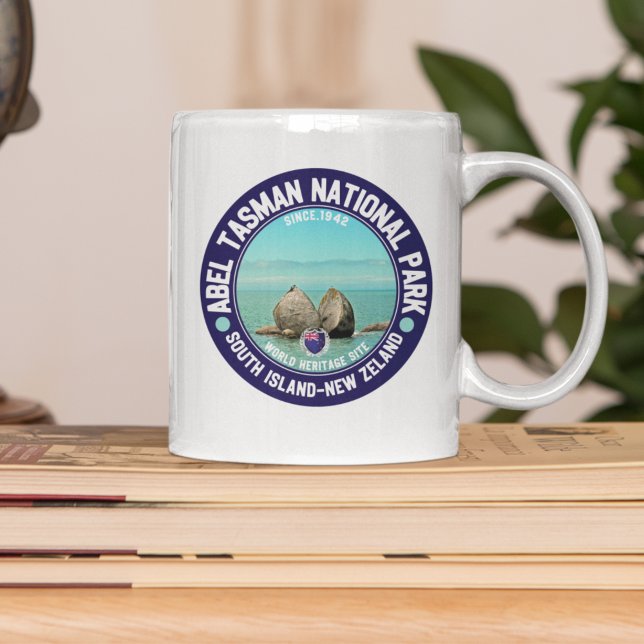 Abel Tasman Nature Reserve New Zealand Kaffeetasse (Von Creator hochgeladen)