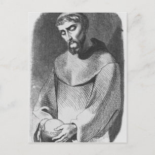 Abelard als Mönch bei Saint-Gildas-de-Rhuys Postkarte